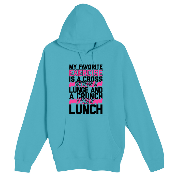 Unisex Small Deep Ocean Pullover Hooded Sweatshirt