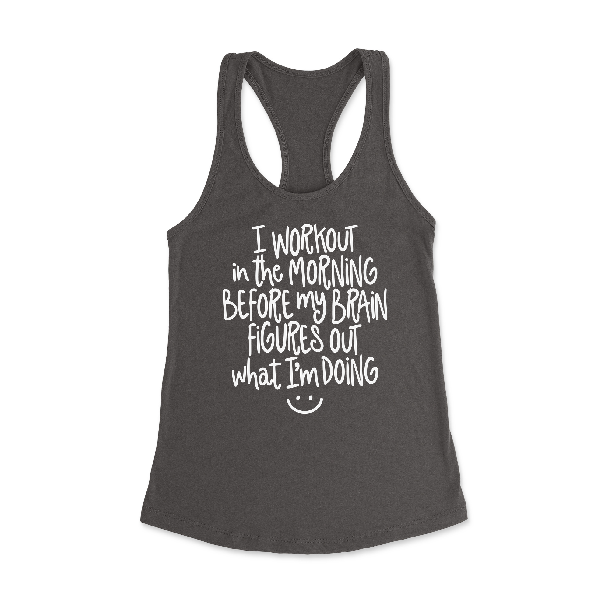 Womens X-Small Dark Grey Style_Tank Top