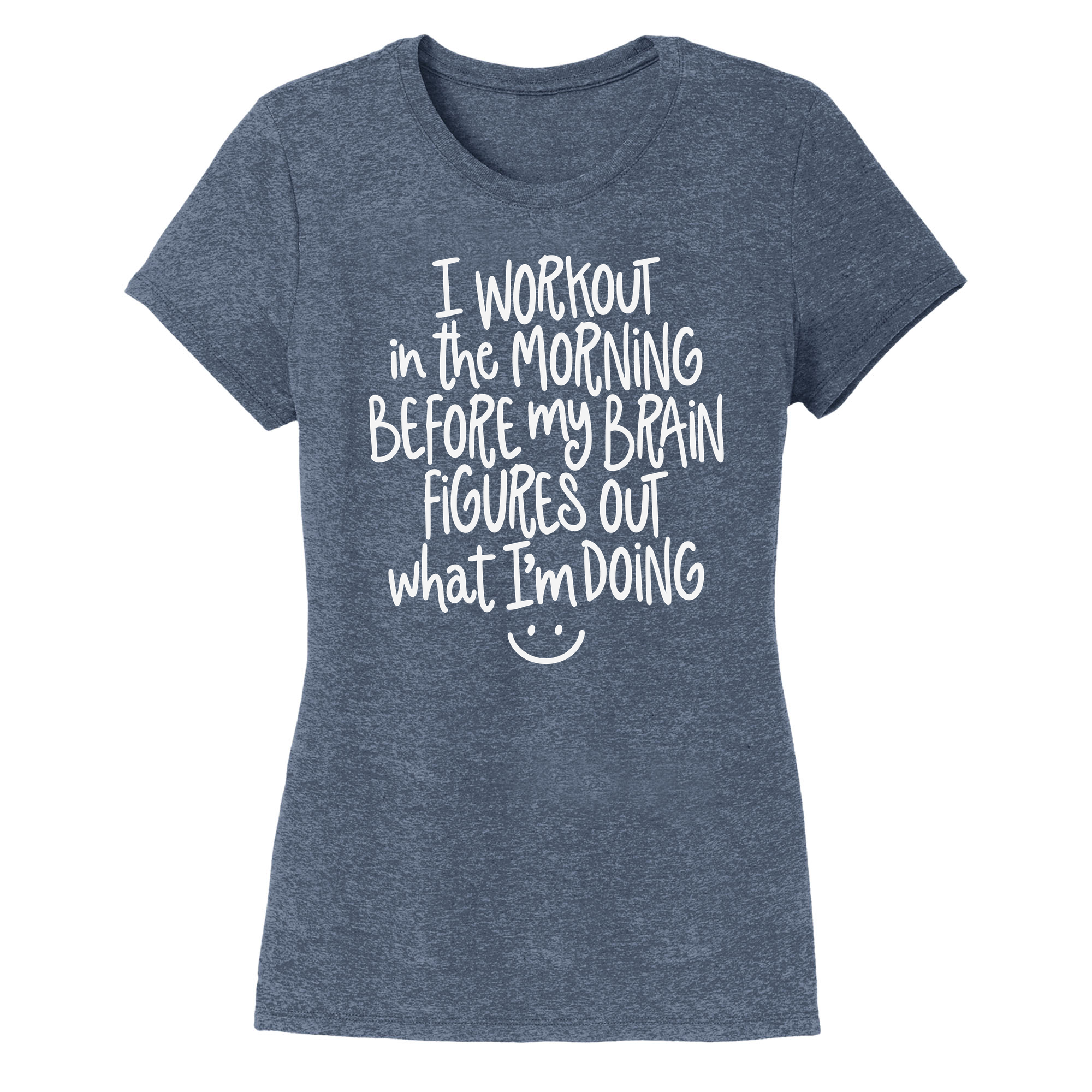 Womens X-Small Navy Heather Style_T-Shirt