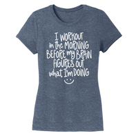 Womens X-Small Navy Heather Style_T-Shirt