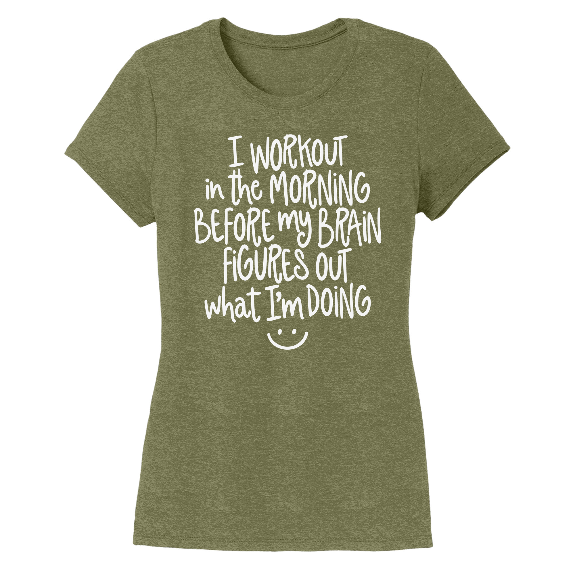 Womens X-Small Military Green Style_T-Shirt