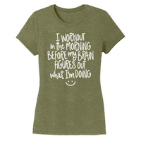 Womens X-Small Military Green Style_T-Shirt