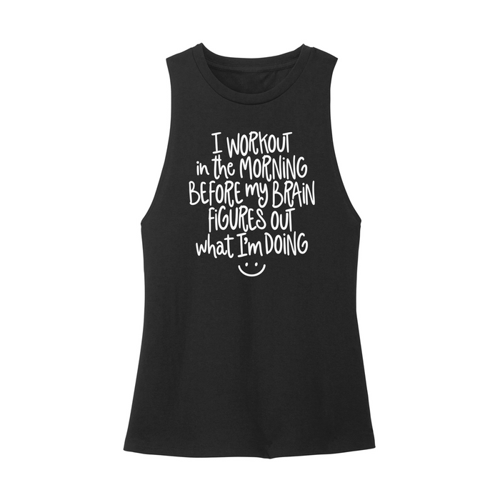 Womens X-Small Black Muscle Tank