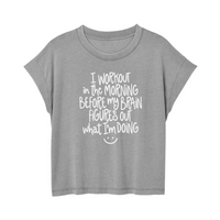 Womens Small Grey Style_T-Shirt