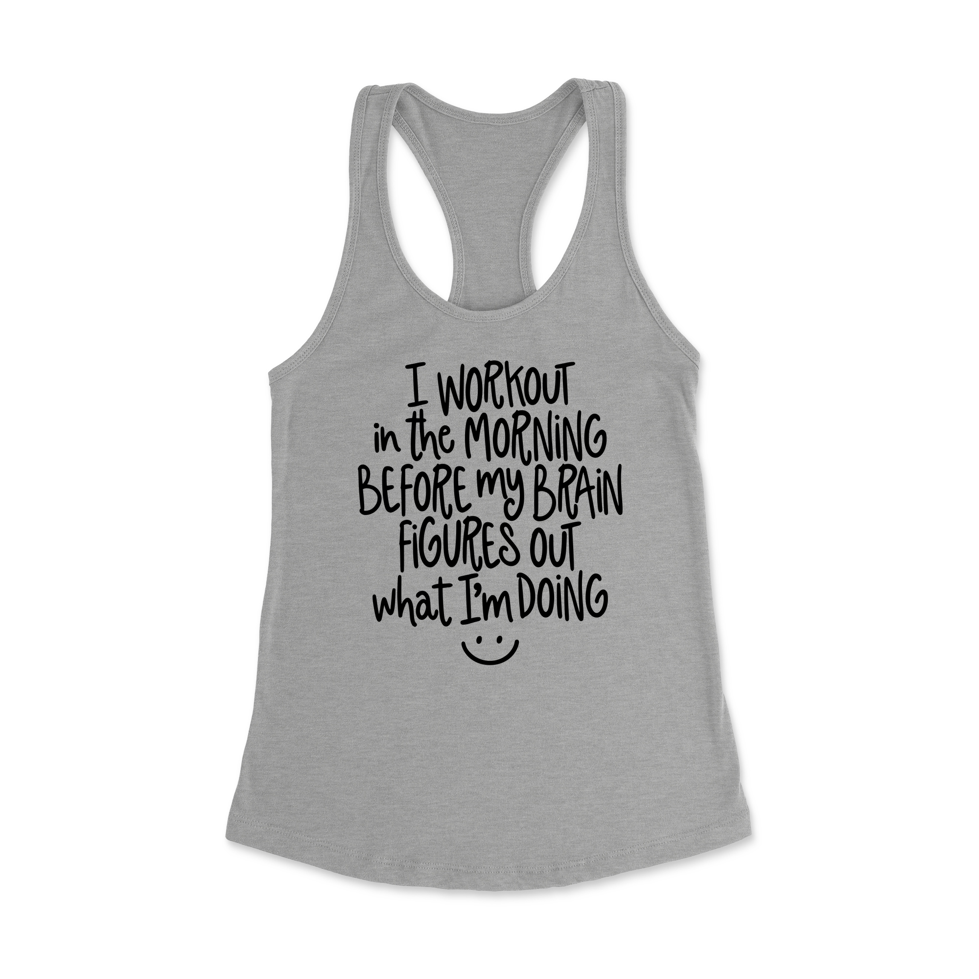 Womens X-Small Heather Gray Style_Tank Top