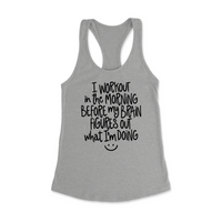 Womens X-Small Heather Gray Style_Tank Top