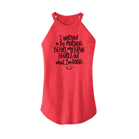 Womens X-Small Red Tank Top