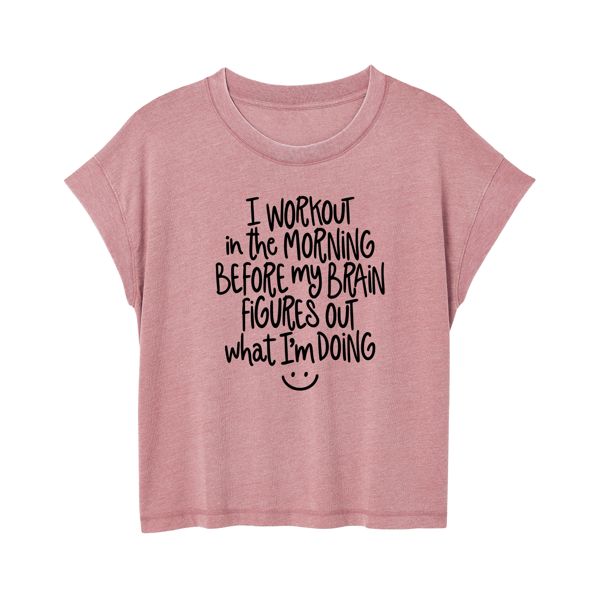 Womens Small MAUVE Style_T-Shirt