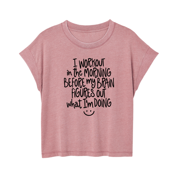 Womens Small MAUVE Style_T-Shirt