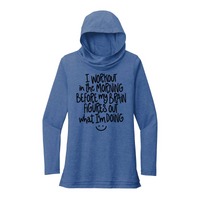 Womens X-Small Royal Hoodie