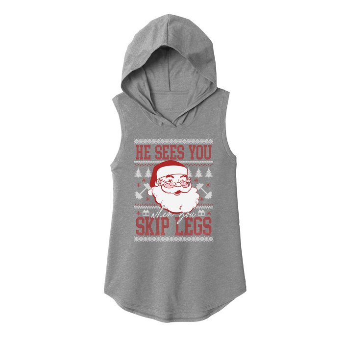 Womens Small Heather Gray Hoodie