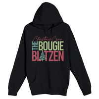 Unisex Small Black Pullover Hooded Sweatshirt