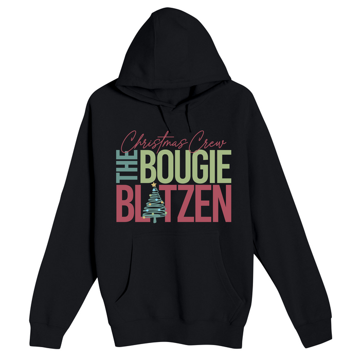 Unisex Small Black Pullover Hooded Sweatshirt