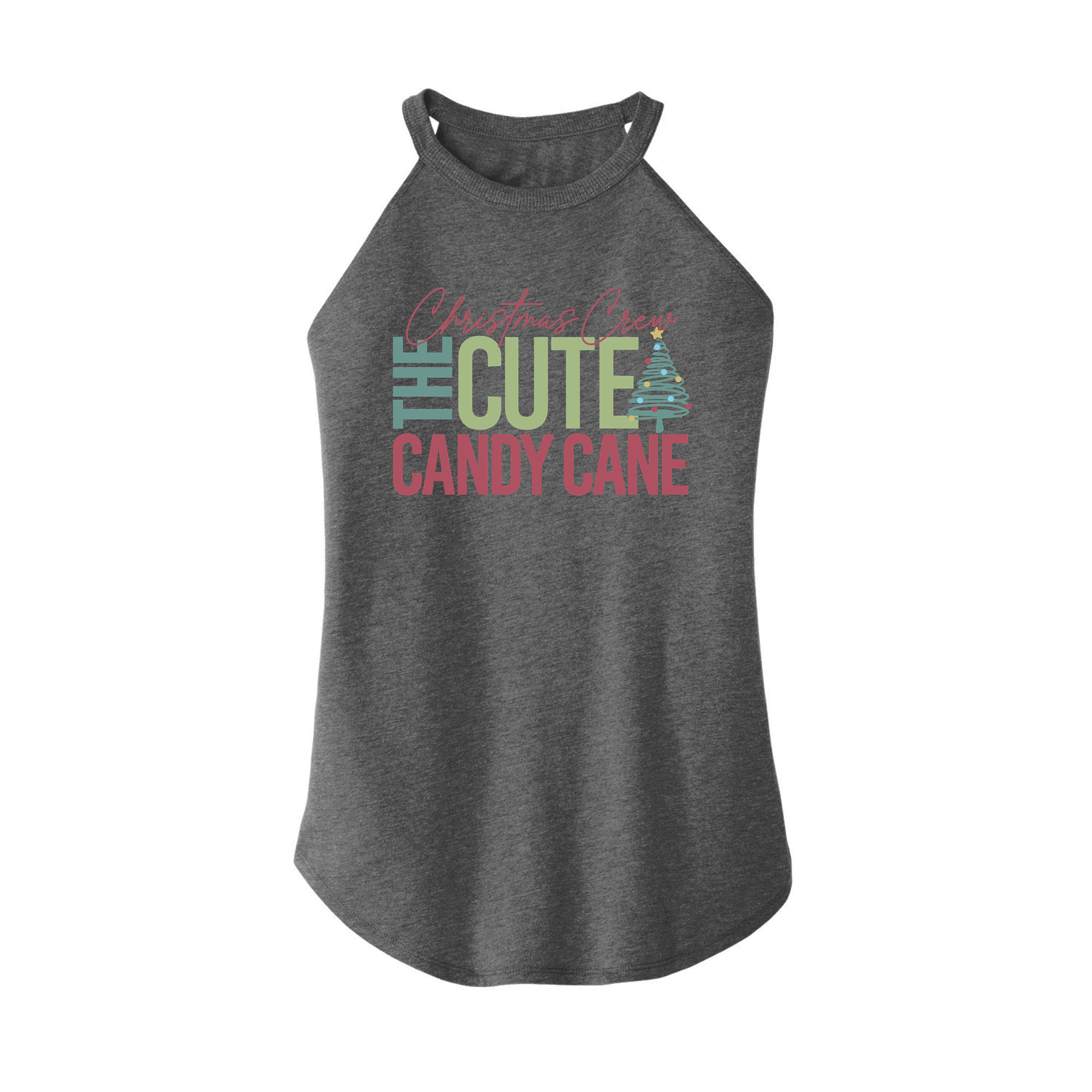 Womens X-Small Grey Rocker Tank Top