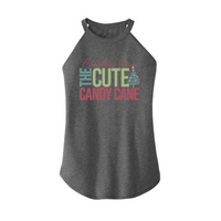 Womens X-Small Grey Rocker Tank Top