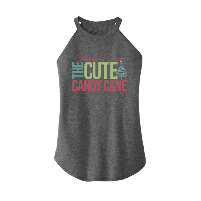Womens X-Small Grey Rocker Tank Top