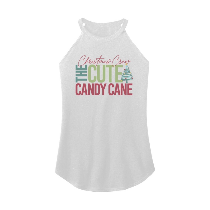 Womens X-Small White Rocker Tank Top