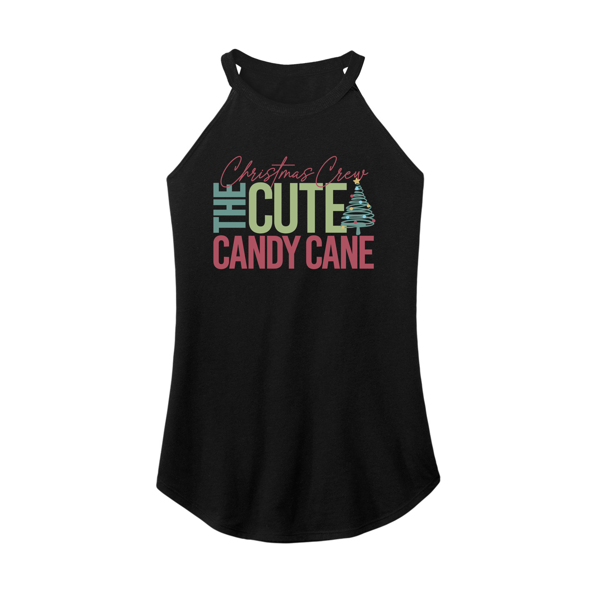 Womens X-Small Black Rocker Tank Top