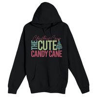 Unisex Small Black Pullover Hooded Sweatshirt
