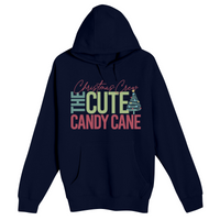 Unisex Small Navy Pullover Hooded Sweatshirt