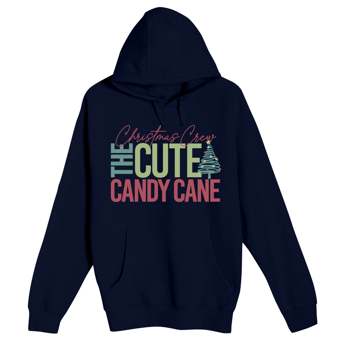 Unisex Small Navy Pullover Hooded Sweatshirt