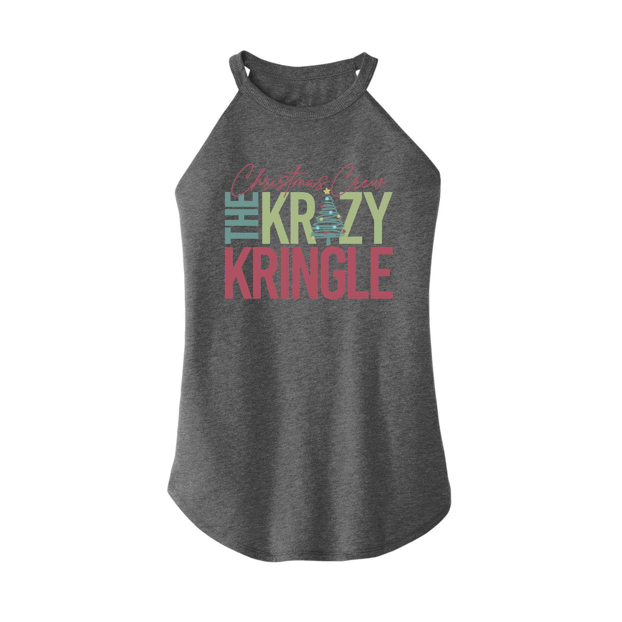 Womens X-Small Grey Rocker Tank Top