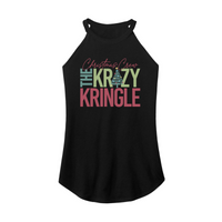 Womens X-Small Black Rocker Tank Top