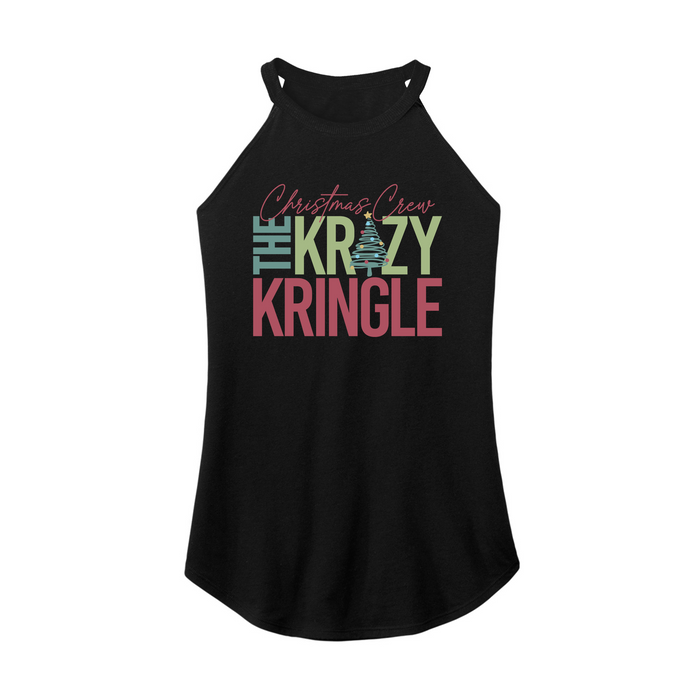 Womens X-Small Black Rocker Tank Top