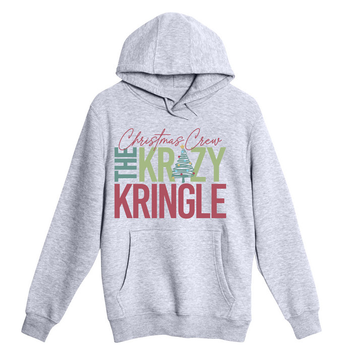 Unisex Small Heather Gray Pullover Hooded Sweatshirt