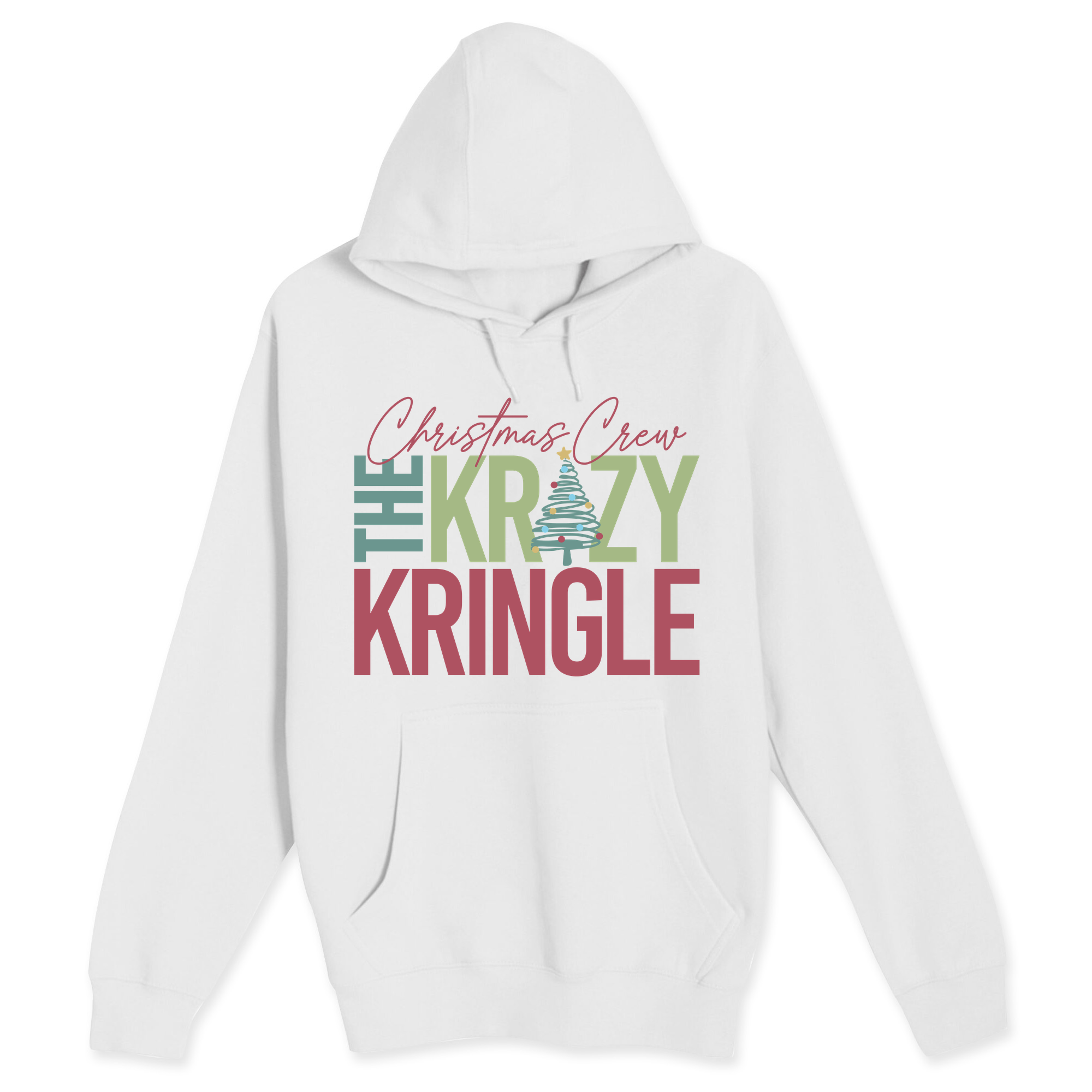 Unisex Small White Pullover Hooded Sweatshirt
