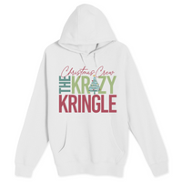 Unisex Small White Pullover Hooded Sweatshirt