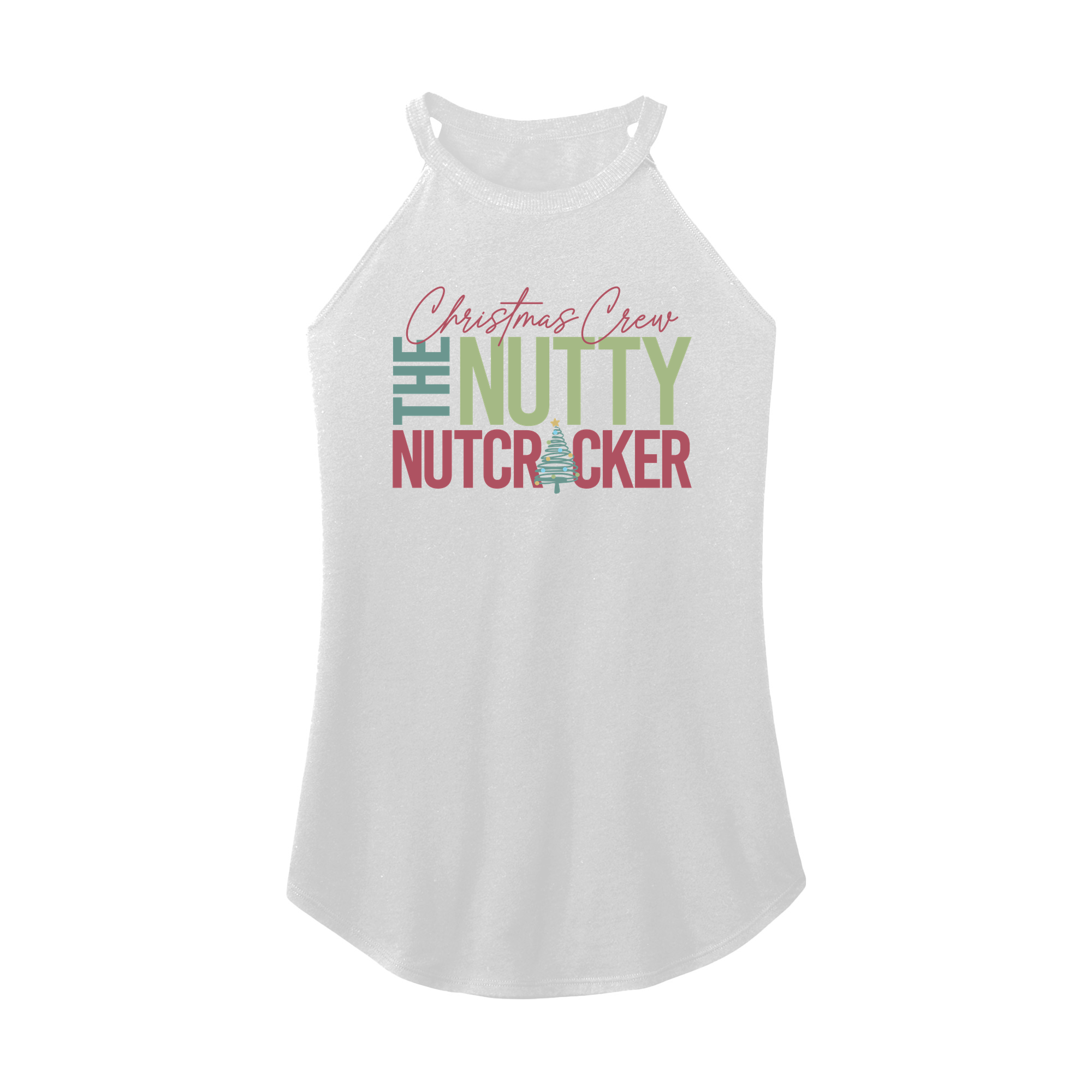 Womens X-Small White Rocker Tank Top