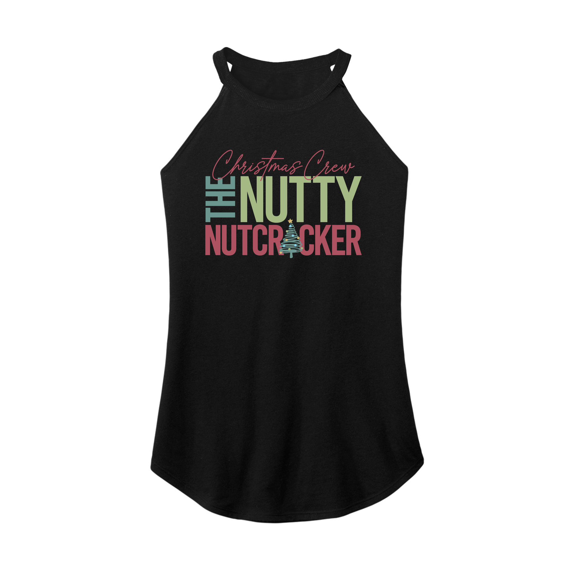 Womens X-Small Black Rocker Tank Top