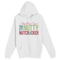 Unisex Small White Pullover Hooded Sweatshirt