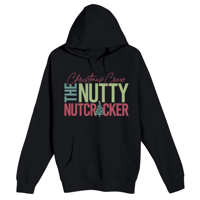 Unisex Small Black Pullover Hooded Sweatshirt