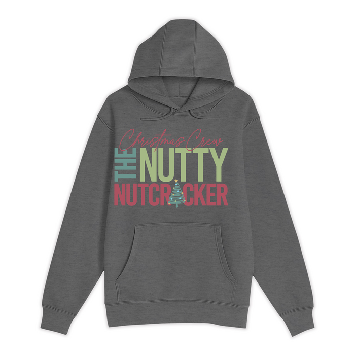 Unisex Small Charcoal Heather Pullover Hooded Sweatshirt