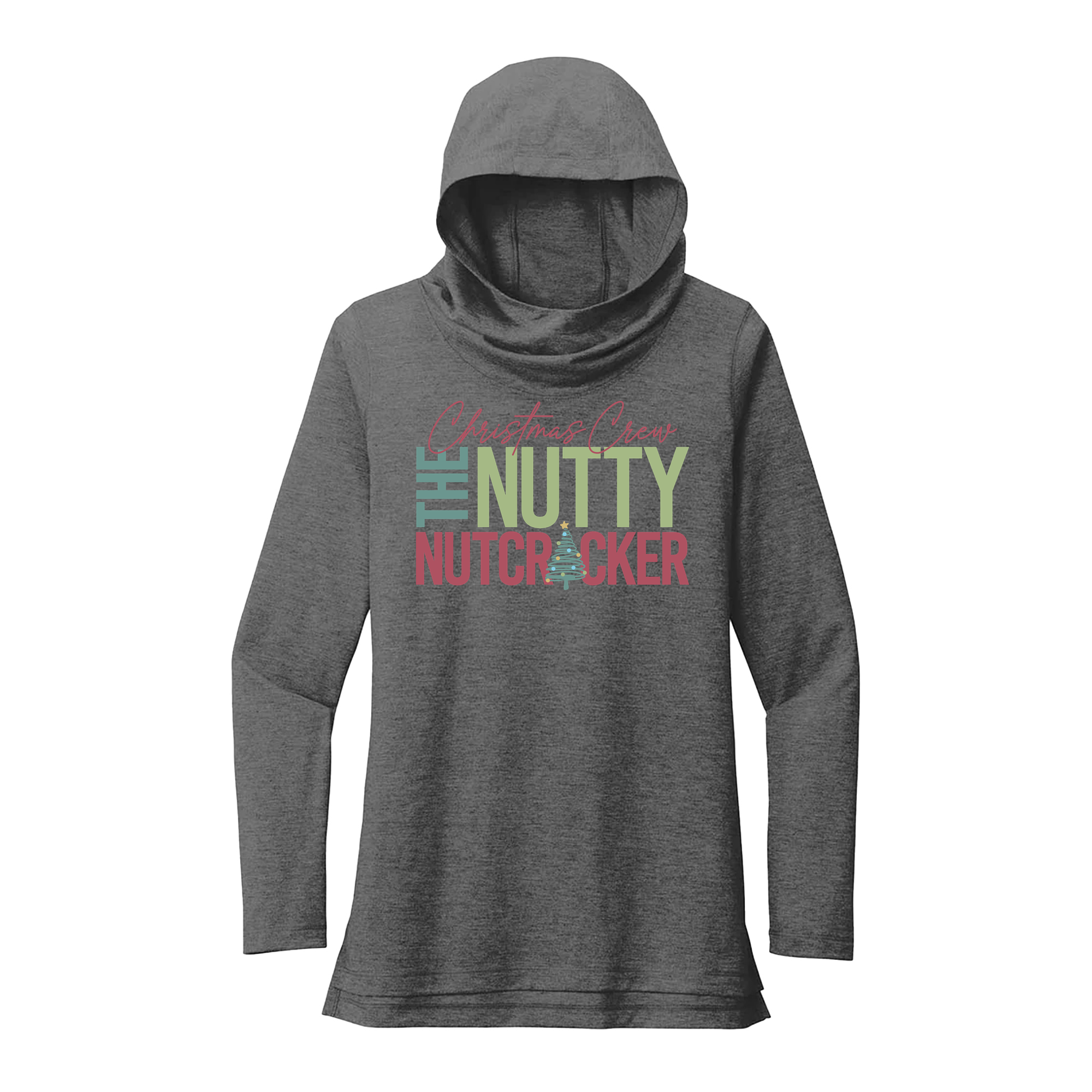 Womens X-Small Dark Gray Hoodie