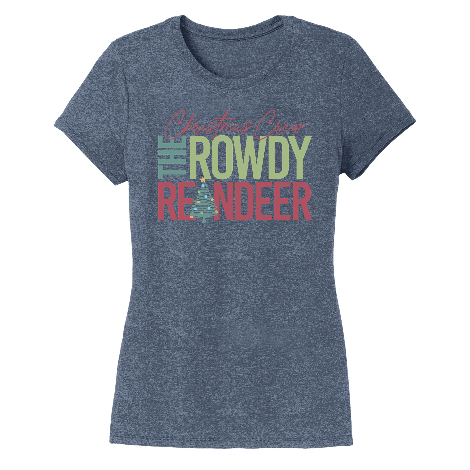Womens X-Small Navy Heather Style_T-Shirt