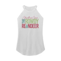 Womens X-Small White Rocker Tank Top