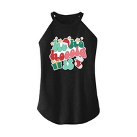 Womens X-Small Dark Heather Gray Rocker Tank Top