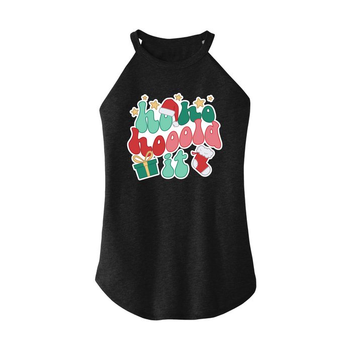 Womens X-Small Dark Heather Gray Rocker Tank Top