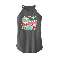 Womens X-Small Grey Rocker Tank Top