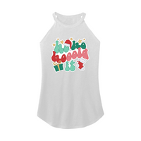 Womens X-Small White Rocker Tank Top