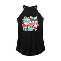 Womens X-Small Black Rocker Tank Top