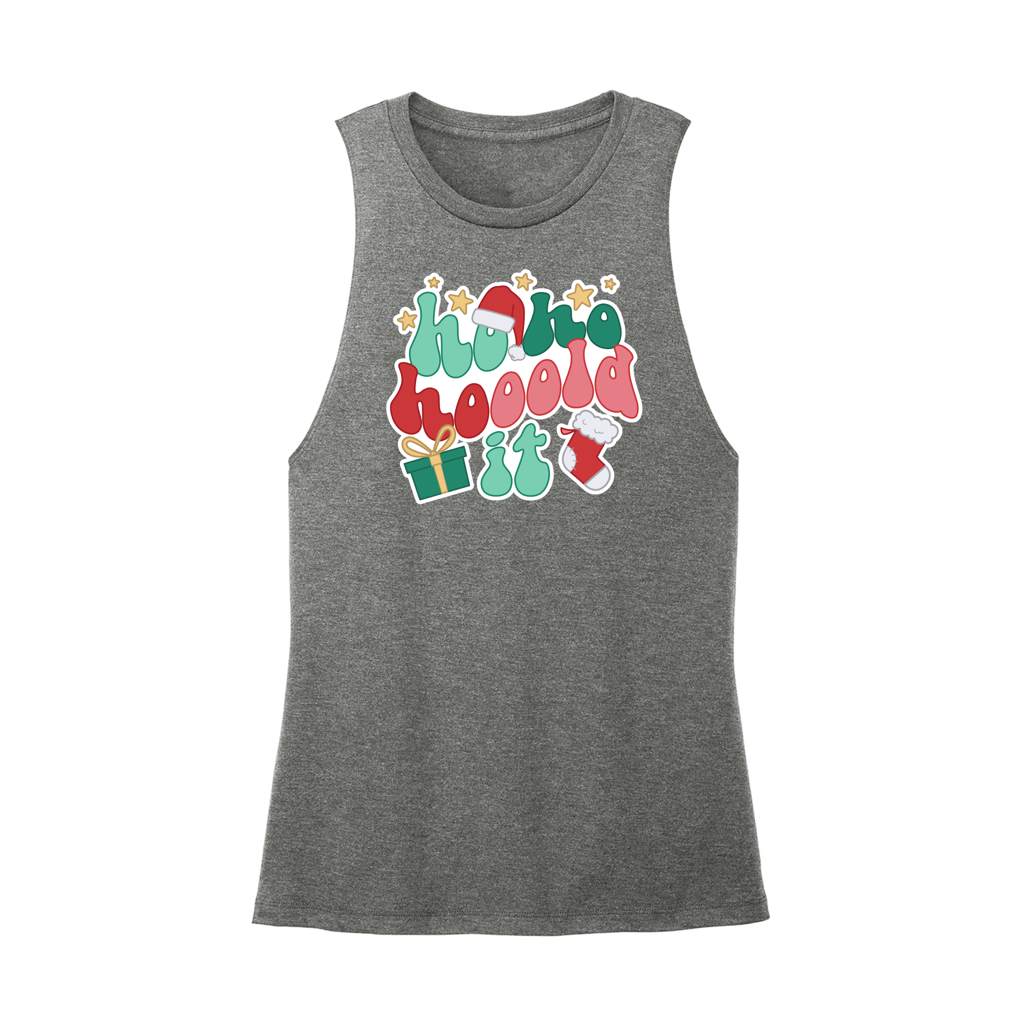 Womens X-Small Dark Gray Muscle Tank