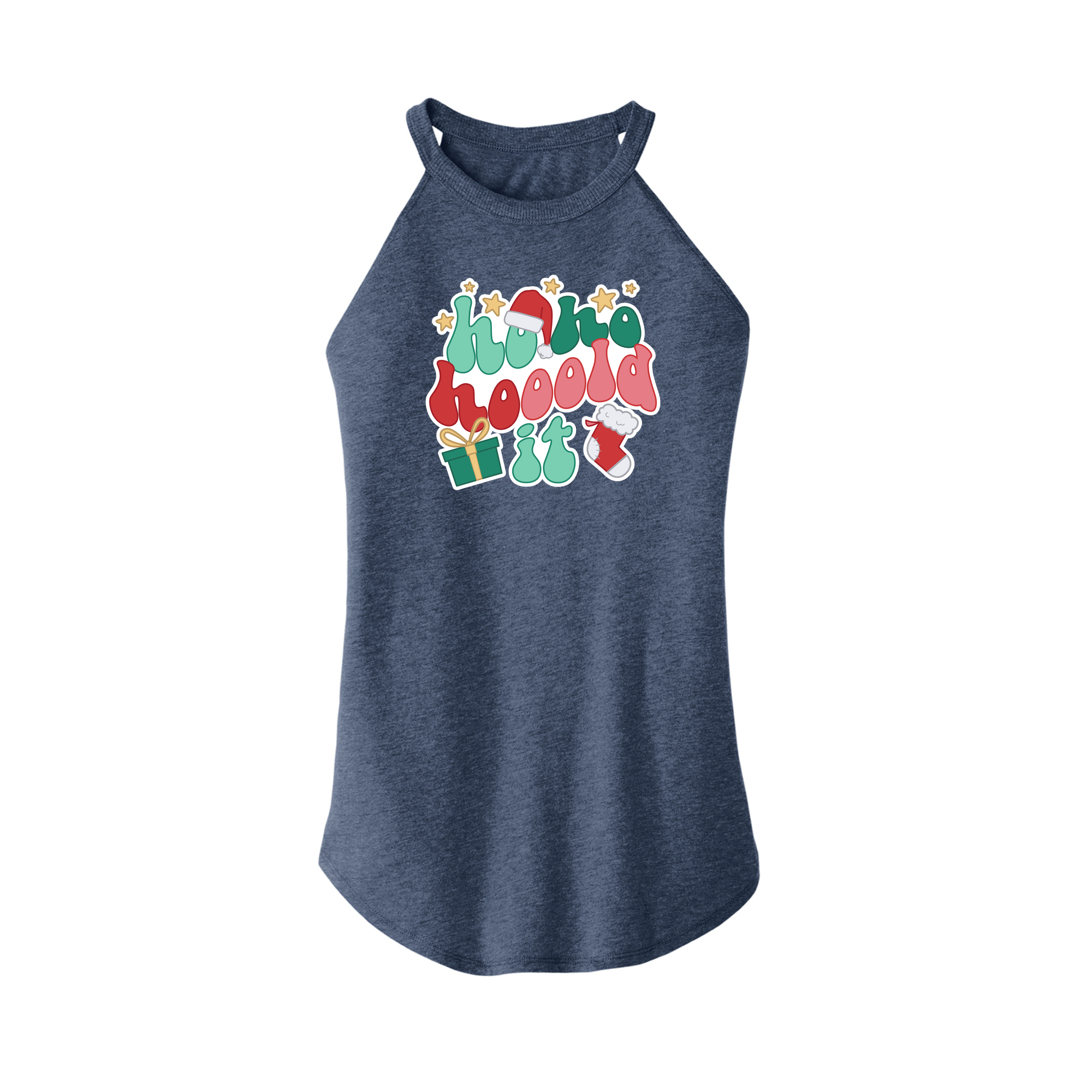 Womens X-Small Navy Heather Tank Top