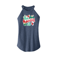 Womens X-Small Navy Heather Tank Top