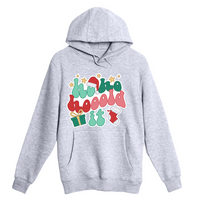 Unisex Small Heather Gray Pullover Hooded Sweatshirt