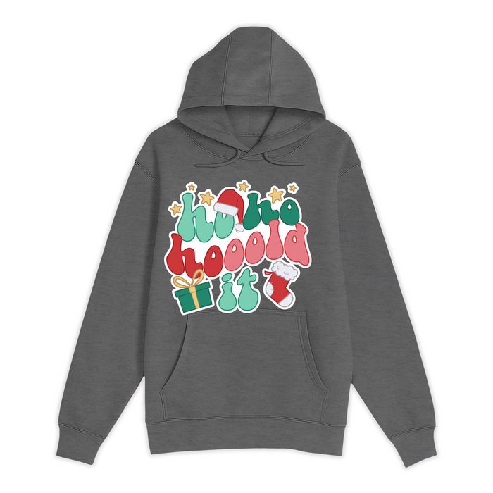 Unisex Small Charcoal Heather Pullover Hooded Sweatshirt