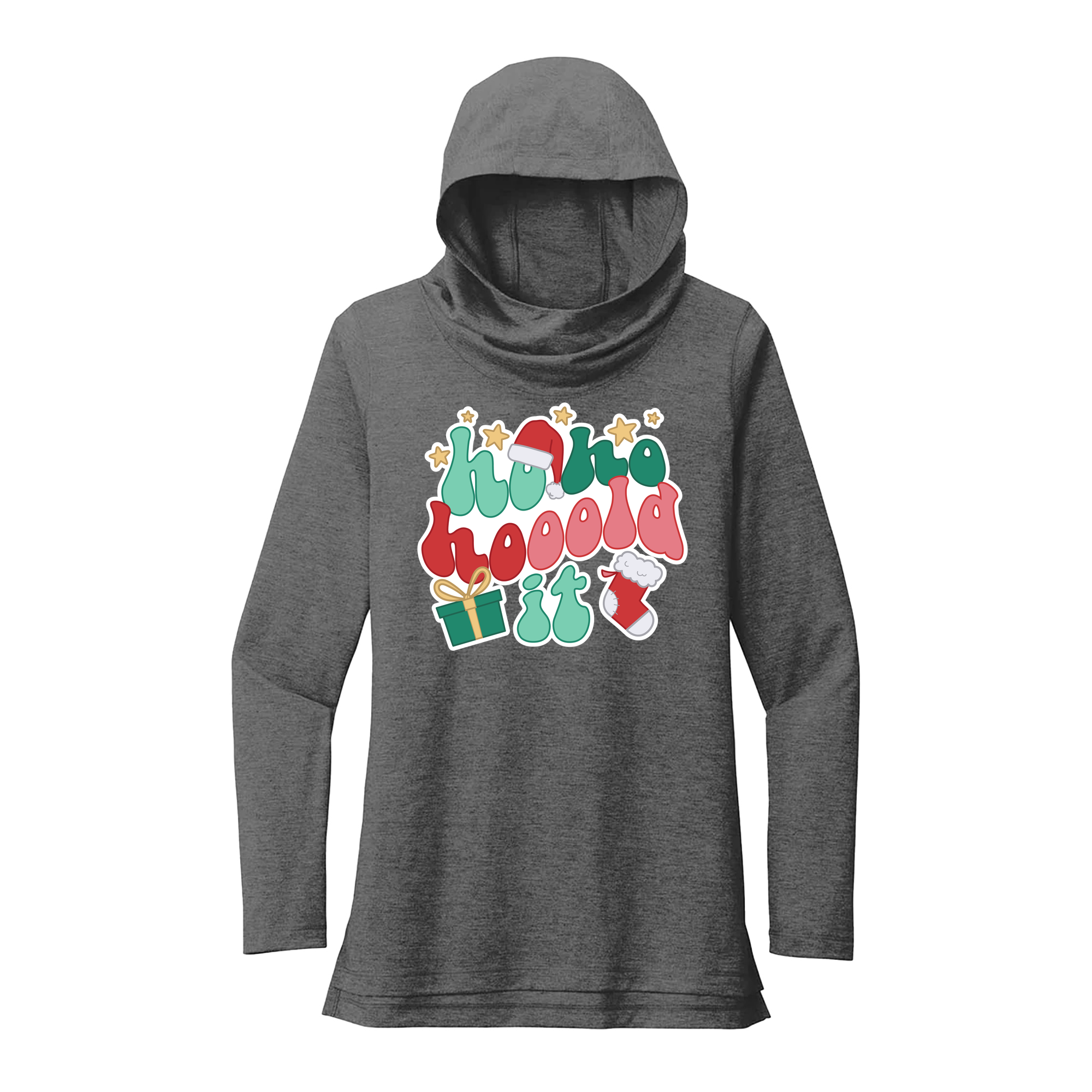 Womens X-Small Dark Gray Hoodie
